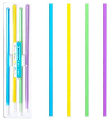 JAWUZ 60 Pezzi Strisce sbiancanti denti, Fascette sbiancanti per denti, Strisce abrasive interdentali, Strumento per lucidare i denti