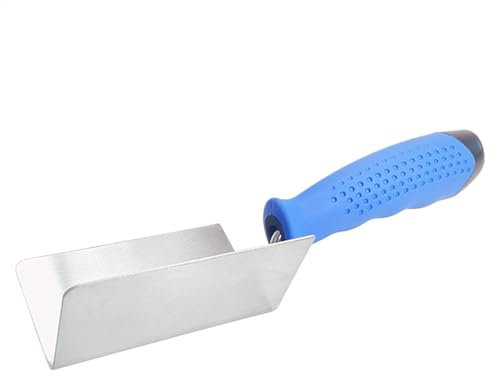 Drywall Corner Tool, Stainless Steel Corner Trowel Set, Lining Plastering Trowel Angled Hand Tool for Home, Inside Corner Trowel Provides a Multi-Purpose Solution for Plastering on Walls & Ceilings,