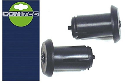Contec Lenkerstopfen Paar schwarz