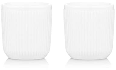 BODUM DOURO 2er Set DW Becher 0,1l weiß Porzellan, 12059-03