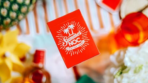 Murphy's Magic Supplies, Inc. Summer NOC Pro Sunset (Orange) Spielkarten, tolles Geschenk für Kartensammler