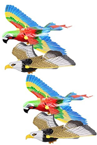 POPETPOP 4stücke Fliegende Vogelspielzeuge Für Mädchen Elektrische Musikspielzeuge Und Papageienform Für Mädchen Und Jungen Fördert Kreativität Und