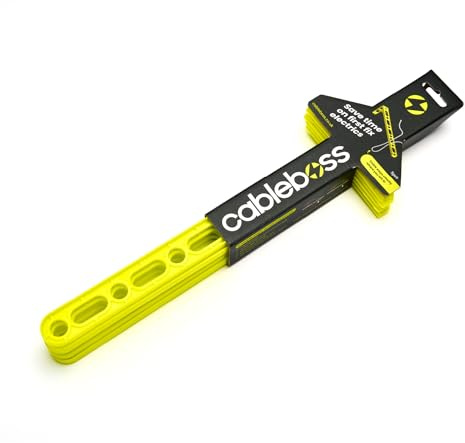 Cableboss - Fixieren, Aufzeichnen und Wiederherstellen von Kabeln - Zeitsparendes Kabelsystem & mobile App - Positionieren und Fixieren von Kabeln zwischen Decke und Wand Hohlräume - x1 Pack