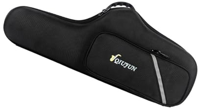 TTETTZ Altsaxophon Koffer, Saxophon Schutztasche, Professionell, Gepolstert, Kratzfest, mit Reißverschluss