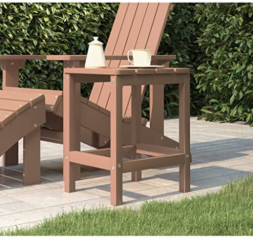 Generisch Adirondack jiangboyue-318643 Table de jardin en PEHD 38 x 38 x 46 cm