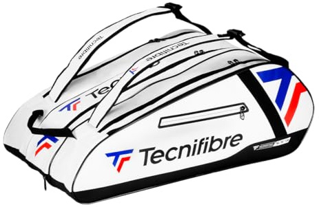 Tecnifibre Tour Endurance White 15r 2025 Schlägertasche Weiß - Schwarz