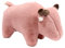 Milisten 1 Pezzo giocattolo della bambola della mucca peluche mascotte del festival lovable body plushies giocatoli giocattolo di Capodanno forniture di giocattoli per feste tessile rosa