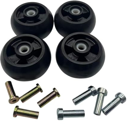 Sharplace 4pcs Roues Gage de pont de tondeuse Remplace AM125172 Part de rechange Premium pour avec 48 54 60 62 72 Discs Traffor 400 x900 300