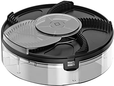 Piège à Mouches Automatique, Attrape-Mouche Automatique, Attrape Mouche Électrique Rotatif à 360°, Piège intérieur, avec Prise USB et Support Mural pour Maison, Cuisine, Restaurant, Hôtel, Bar (Noir)