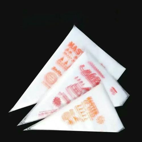 LIUBI Cake Disposable Pastry Bag Confectionery Cream Decorating Kitchen Icing Fondant Baking Piping Tools 100/50/20 PCS