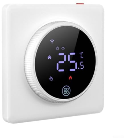 WiFi Remote Control Intelligent Thermostat, for Home Heating System Compatible with Electric Underfloor Heating(floor heating)