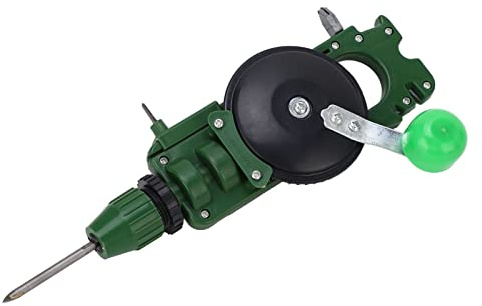 aqxreight Afilador de Taladro de Manivela Multifuncional, Cortador de Vidrio, Herramienta ABS para Carpintería, Corte de Cerámica en i Taladro de Manivela Multifuncional, de, Herramienta Afiladora