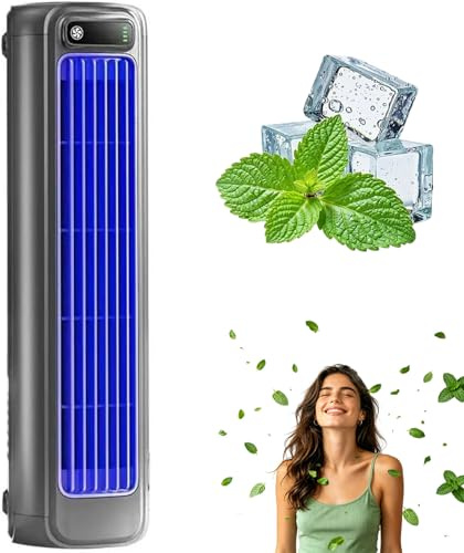 Climatiseur Mural Sans Évacuation – Climatiseur Mobile Portable Froid & Chaud, Climatiseur Portable Mural Ultra Silencieux avec Télécommande, Minuterie 8H pour Maison, Bureau (Flower)
