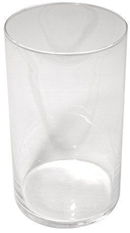 Rayher 8891800 Glas-Vase, 9cm ø, 15cm