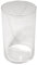 Rayher 8891800 Vase en Verre Ø 9 cm 15 cm