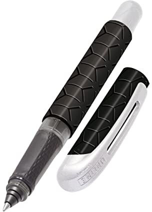 Online Tintenpatronen-Rollerball College Black Style, Stift für Rechtshänder und Linkshänder, ergonomisches Griffstück, Tintenroller, Standard-Tintenpatronen