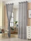 WOLTU 2er Set Gardinen transparent mit Ösen Leinenoptik Vorhang Ösenschal Halbtransparent Stores Voile Fensterschal Deko Leinenvorhang für Wohnzimmer Kinderzimmer Schlafzimmer, 140x145 cm Dunkelgrau