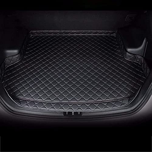 Auto Kofferraummatten Kofferraumwanne für JEEP Compass 2007-2021, Leder Wasserdichte Schutzmatte Kofferraumschutz Rutschfest Kofferaumschutzmatte Angepasst Heckablage Boot Liner Tray Zubehör