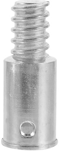 Housoutil Broom Handles Screw End Replacement, Iron Threaded Broom Handle, Universal Threaded Tip Repair Kit for Mop and Cleaning Tools