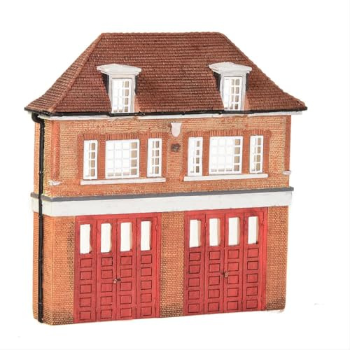 Graham Farish 42-240 Scenecraft Low Relief Fire Station (Pre-Built)