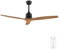 Cecotec Ventilador de Techo EnergySilence Aero 5270 DarkWood, Motor DC 40W, Diámetro 132 cm, 3 Aspas, Mando, Temporizador, 6 Velocidades, Verano e invierno, Altura ajustable 15 o 25 cm, Silencioso