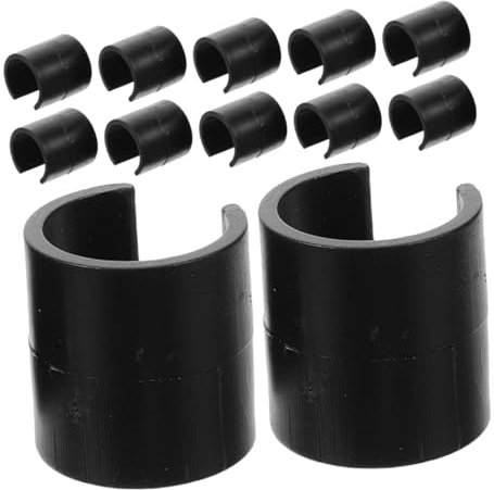 SUPVOX Garden Flag Clips Flag Pole Clip Anti Wind Feature 20pcs Sports Marker Flags for Soccer Field
