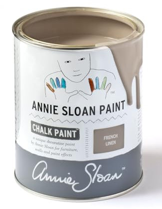Dovetails Vintage Annie Sloan Chalk Paint 1 litre French Linen Furniture Paint