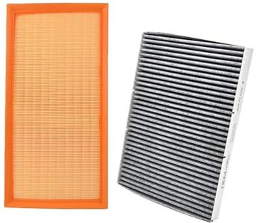 LYHH Premium Aktivkohle Innenraumfilter, Geruchsbeseitigung für VW Bora Golf Beetle 1J2 1J6 1J1 1J5 – 99% PM2.5 & Pollen Filterung, Einfache Montage | Windschutzscheibe entnebelt