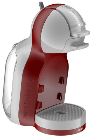 Krups Nescafé Dolce Gusto Mini Me - Máquina espresso, 1500 W, 0.8 L, rojo