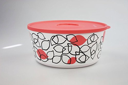 TUPPERWARE Ilumina 4,3L lachs Behälter rund Vorratshaltung Servieren P 20591
