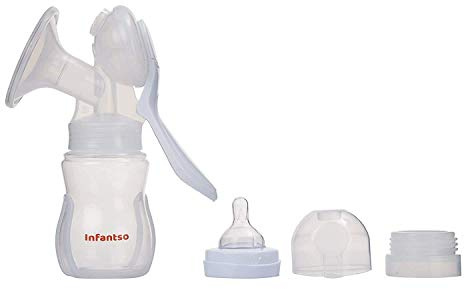 U-grow Pompa manuale per il latte – Pompa manuale per allattamento – Senza BPA