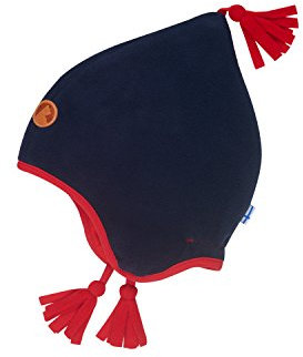 Finkid Pipo Blau, Kinder Mütze, Größe 46 - Farbe Navy - Red