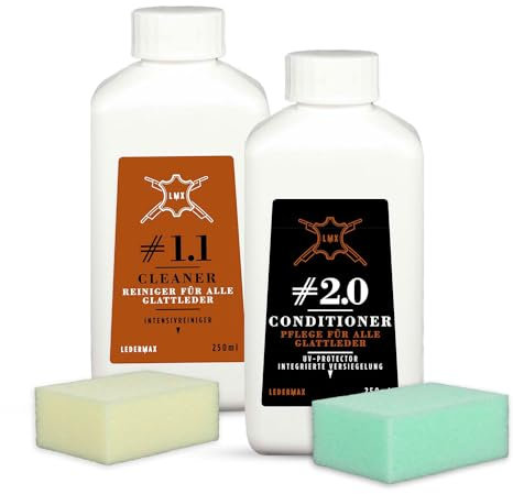 Ledermax Reinigungs- & Pflegeset stark/matt 250ml