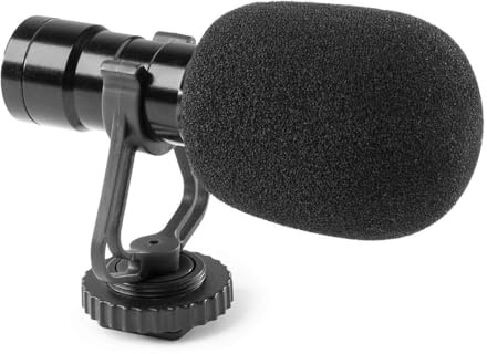 Vonyx CMC200 Microfono a condensatore per telefono e fotocamera