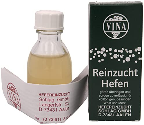 Vina Reinzuchthefe Kaltgärhefe für bis zu 100L Wein