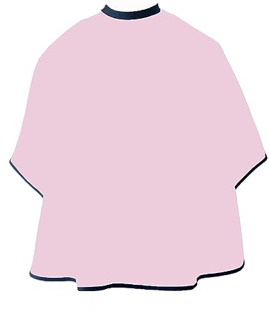 Hair Color Cape Makeup Haircut Salon Hairdresser Shampoo Capes Cutting Barber Cape for Men,Women,Clients (1 PCS, Pink)