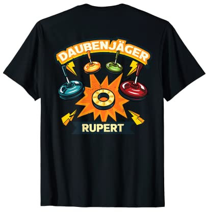 Daubenjäger Rupert Stockschütze Asphaltstock Stocksport T-Shirt