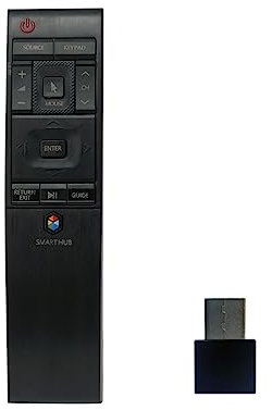 TV-Fernbedienung Ersatz Kompatibel für Samsung HUB Smart TV, Fernbedienung Neu BN59-01220A 01220D 01220J UA55JS8000W UA55JU7000W UA88JS9500W