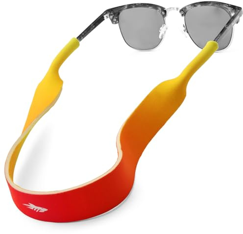 Pilotfish Premium Cotton Eyewear Retainer Sunglass Strap - Multiple Design Options - Soft & Durable Sunglass Holder