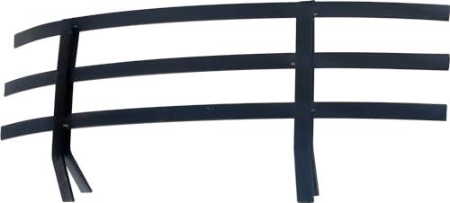 Heavy Duty Steel Clip on Coal Saver Guard for Fire Grates (16 Curvature)