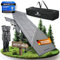 NORDICTRAILS Feldbett [Campingbett] klappbar - XXL gemütliche Campingliege | Faltbar, leicht & breit für Outdoor | Zelt & Campingmöbel, Angelliege, Camper-Karpfenliege mit superweicher Matratze