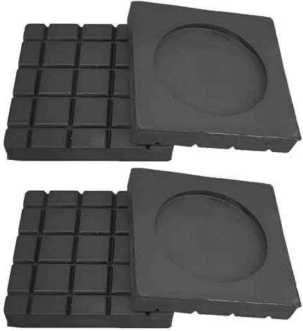 Anti Vibration Pads for Washing Machine, 4 PCS Washing Machine Vibration Pads Shock Absorbing Non Slip Grip Feet Pad Washing Machine Rubber Feet Pad Non-slip Washing Machine Feet Noise Cancelling