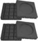 Anti Vibration Pads for Washing Machine, 4 PCS Washing Machine Vibration Pads Shock Absorbing Non Slip Grip Feet Pad Washing Machine Rubber Feet Pad Non-slip Washing Machine Feet Noise Cancelling