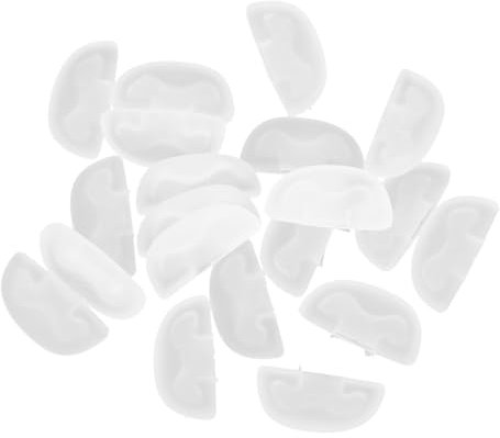 BEBEMOKO 10paare Nasenpads Für Brillen Austauschbare Nose Pads Für Passform Und Geeignet Für Sonnenbrillen Und Alltagsbrillen