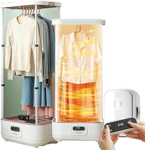 XAoSCd Plancha De Vapor Vertical Inalámbrica Automática, 900 W, Plegable, con Control Remoto, para Ropa Y Telas, Elimina Rápidamente Las Arrugas.