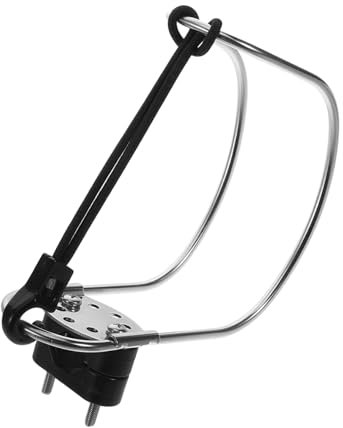 iplusmile Stainless Steel Lifebuoy Holder Bracket Lifebuoy Rack for Boats Yachts Secure Design for Safe Storage