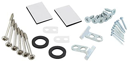 DEKAROX Kit de montage de porte pour Bosch Siemens 618833 00618833 Küppersbusch 436650 - Kit de montage pour porte extérieure - Lave-vaisselle intégré - Entièrement intégré