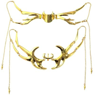 GAIALYST Máscara Cyberpunk, máscara mecánica de Halloween, máscara de metal, máscara facial irregular, accesorio para disfraz de cosplay, joyas para mujeres y hombres