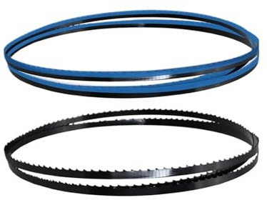 2pcs 1511mm 59-1/2 X 1/4 X 6 TPI Band Saw Blade Compatible with 9 Delta BS100 Black Decker Ryobi Skil Dewalt Nutool Bandsaw Tools