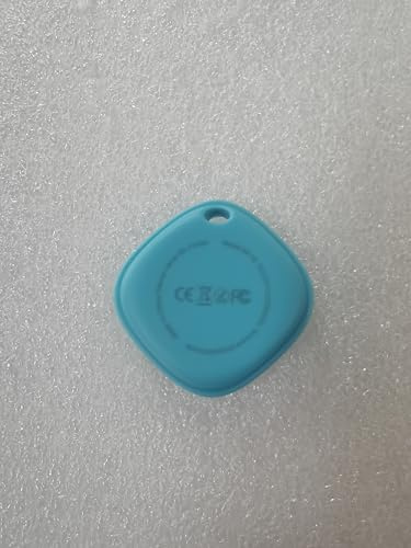 Smart Tracker 1 pezzi, Bluetooth Trova oggetti Compatibile con Apple Dov'è (solo iOS), blu